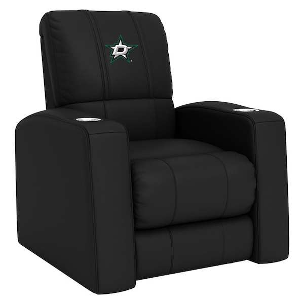 Dreamseat Home Theater Recliner with Dallas Stars Logo XZ418301RHTCDBLK-PSNHL40091 - main